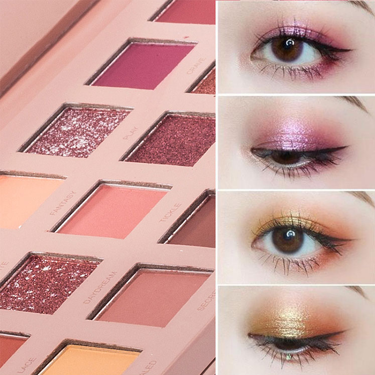 Make-up Tray Desert rose Eye Shadow 18 Colors Make-up Tray Desert rose Eye Shadow 18 Colors